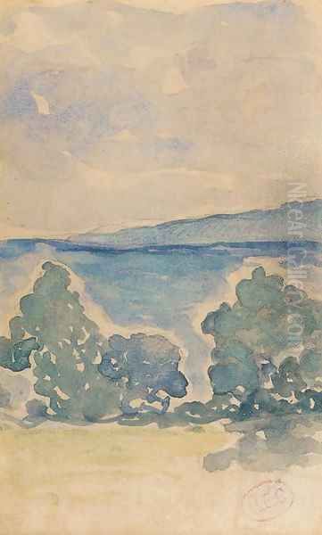 Paysage Oil Painting by Henri Edmond Cross