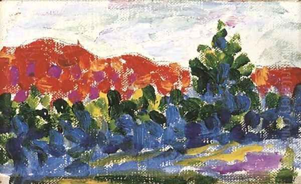 Paysage 2 Oil Painting by Henri Edmond Cross