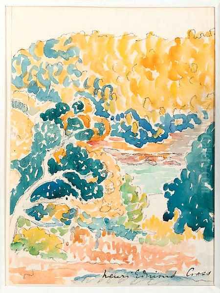 Paysage 3 Oil Painting by Henri Edmond Cross