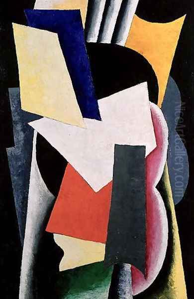 Untitled, 1916 Oil Painting by Lyubov Popova