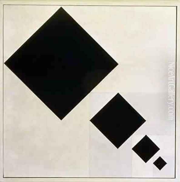 Arithmetic composition Oil Painting by Theo van Doesburg