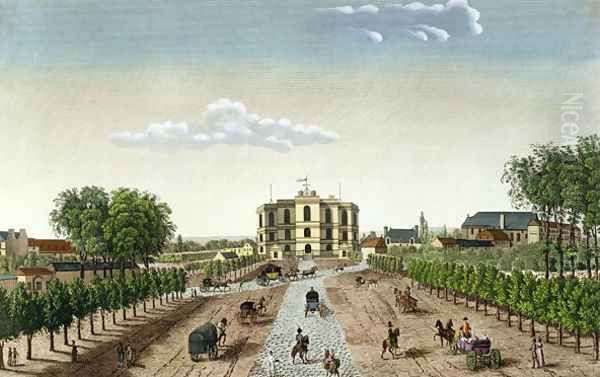 The Royal Observatory, c.1815-20 Oil Painting by Henri Courvoisier-Voisin