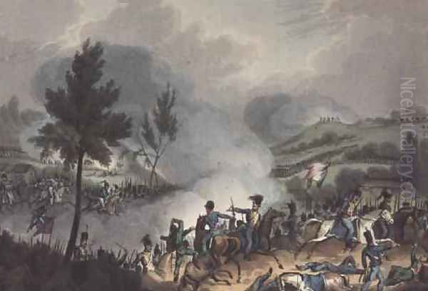 Battle of Grigo Oil Painting by William Heath