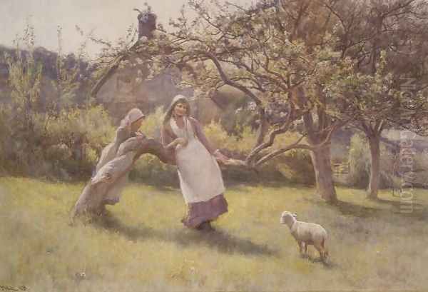 A Time of Promise, 1889 Oil Painting by John White