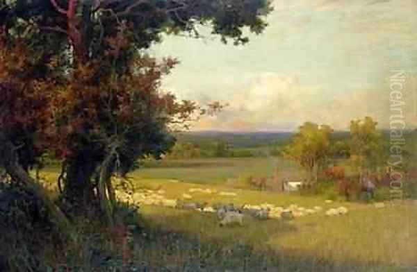 The Golden Valley by Sir Alfred East