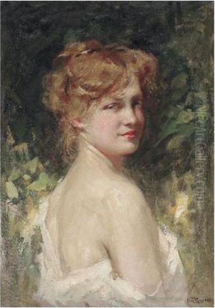 Jeune Fille Au Soleil Oil Painting by Leon Francois Comerre