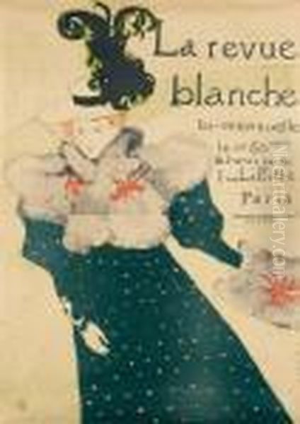 La Revue Blanche Oil Painting by Henri De Toulouse-Lautrec