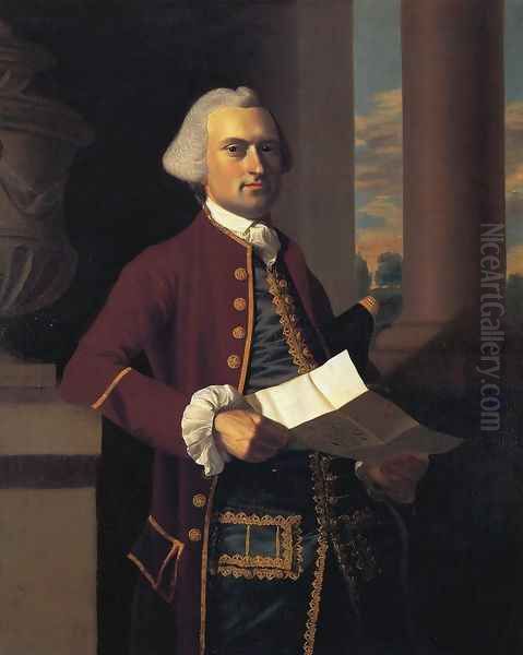 Woodbury Langdon Oil Painting by John Singleton Copley