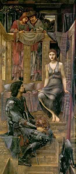 King Cophetua and the Beggar Maid Oil Painting by Sir Edward Coley Burne-Jones