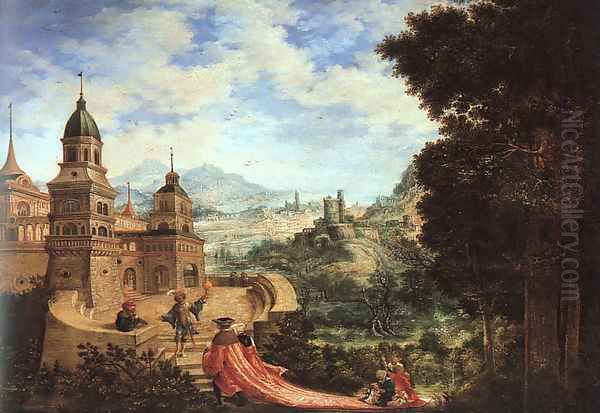 Allegory, 1531 Oil Painting by Albrecht Altdorfer