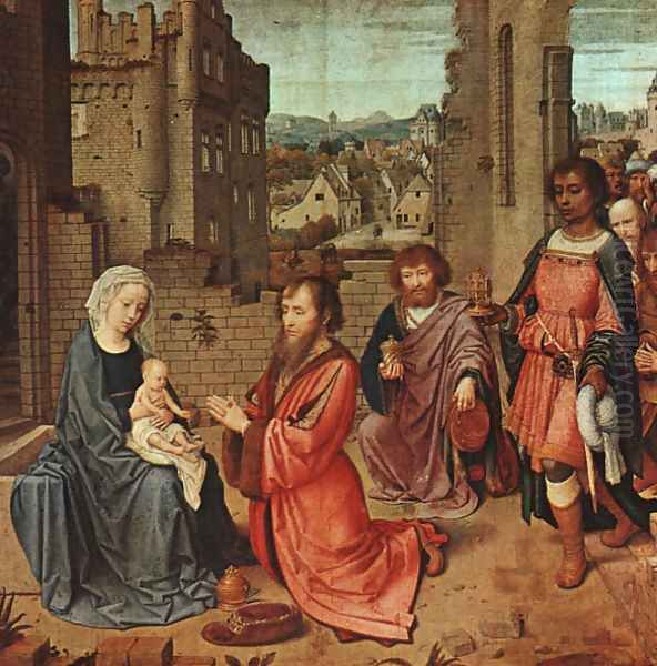 The Adoration of Kings Oil Painting by Gerard David