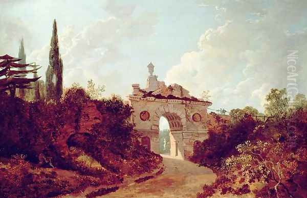 Kew Gardens: Ruined Arch Oil Painting by Richard Wilson