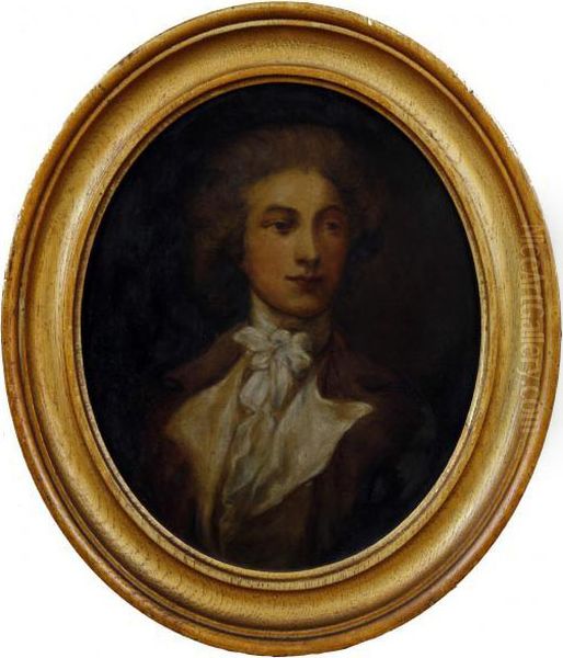 Portrait Of Auguste Vestris Oil Painting by Thomas Gainsborough