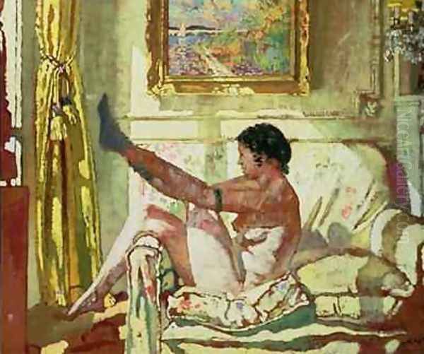 Sunlight Oil Painting by Sir William Newenham Montague Orpen