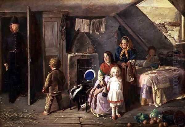 The Stolen Child Oil Painting by Charles Hunt