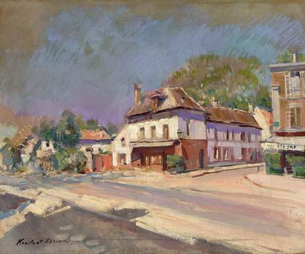 South Of France Oil Painting by Konstantin Alexeievitch Korovin