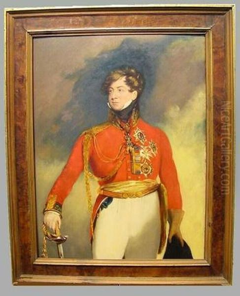 Portrait Of The Prince Regent Oil Painting by Sir Thomas Lawrence