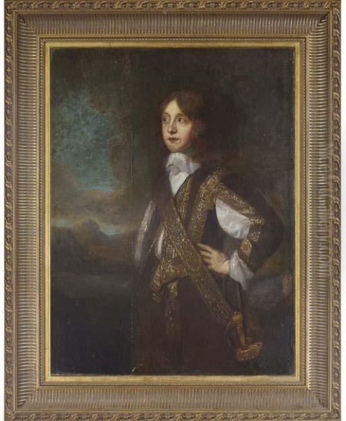 Portrait Of James, Duke Of York (1633-1701) Oil Painting by Sir Peter Lely