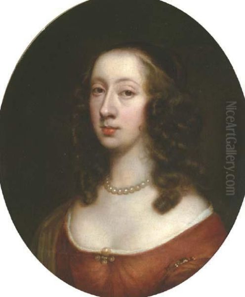 Portrait Of A Lady Oil Painting by Sir Peter Lely