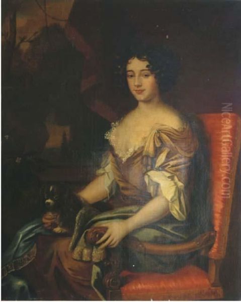 Portrait Of A Lady Oil Painting by Sir Peter Lely