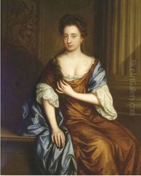 Portrait Of A Lady Oil Painting by Sir Peter Lely