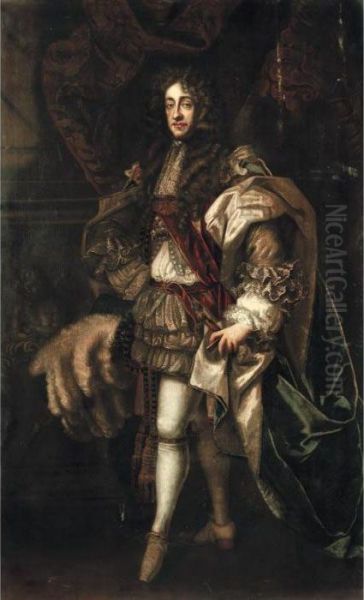 Portrait Of King James Ii Oil Painting by Sir Peter Lely