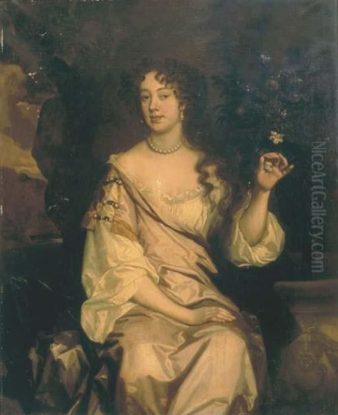 Portrait Of Anne Capel Oil Painting by Sir Peter Lely