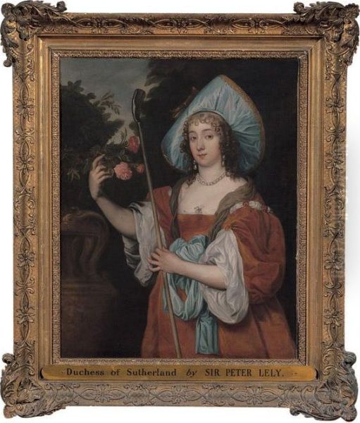 Ritratto Della Duchessa Di Sutherland Oil Painting by Sir Peter Lely