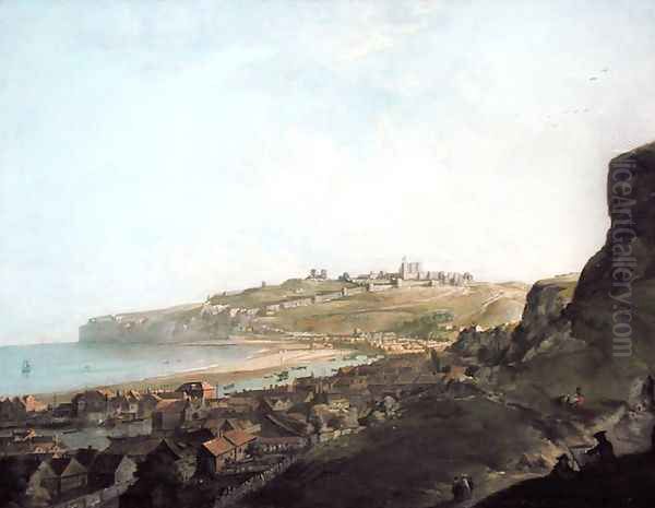 Dover Castle Oil Painting by Richard Wilson