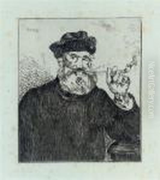 Le Fumeur I Oil Painting by Edouard Manet