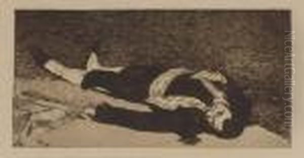 Le Torero Mort Oil Painting by Edouard Manet