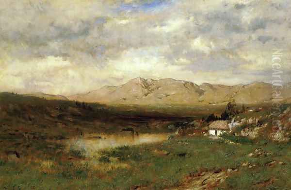 View in County Kerry Oil Painting by Alexander Helwig Wyant