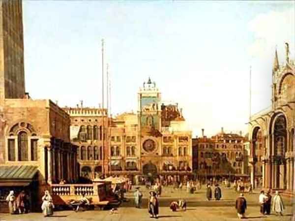 The Piazza di San Marco, Venice Oil Painting by G. Canaletto