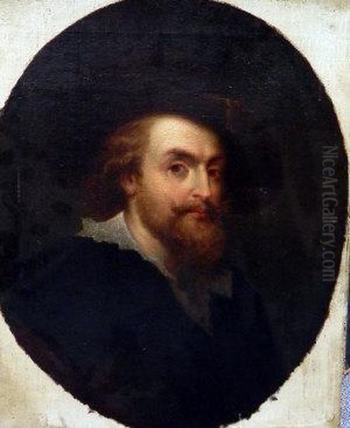 Portrait Of A Man Oil Painting by Rembrandt Van Rijn