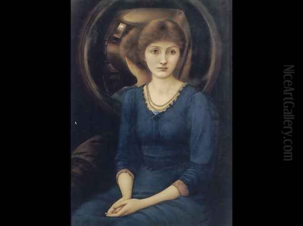 Margaret Burne Jones Oil Painting by Sir Edward Coley Burne-Jones