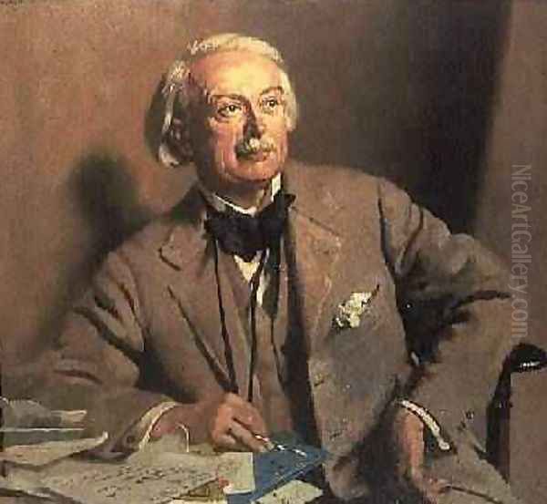 Portrait of the Rt. Hon. David LLoyd George Oil Painting by Sir William Newenham Montague Orpen