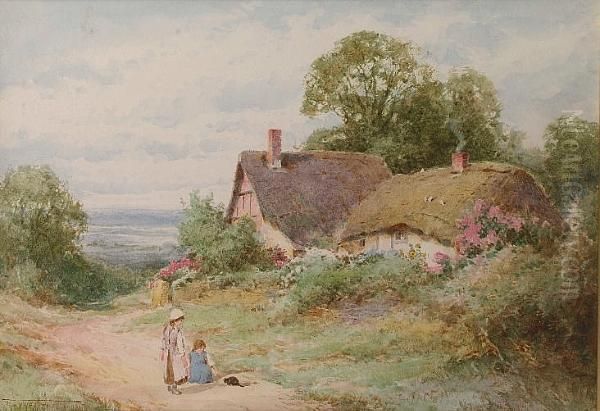 Near Stratford On Avon by Henry John Sylvester Stannard