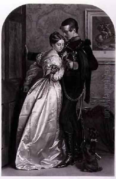 The Black Brunswicker Oil Painting by Sir John Everett Millais