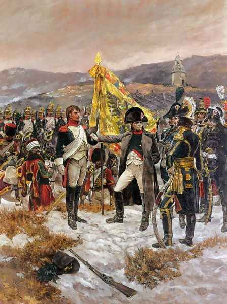 Croix d'Honneur Oil Painting by Richard Caton Woodville