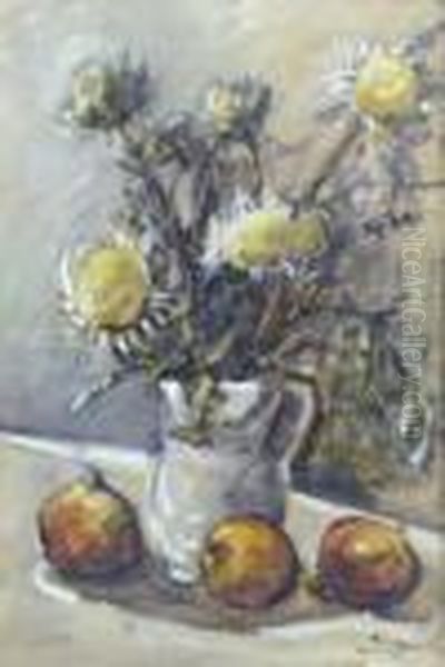 Fiori Oil Painting by Dall' Cristoforo Acqua