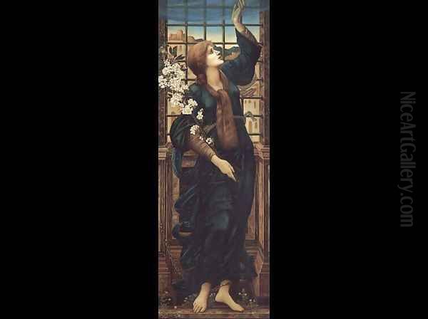 Hope 1896 Oil Painting by Sir Edward Coley Burne-Jones