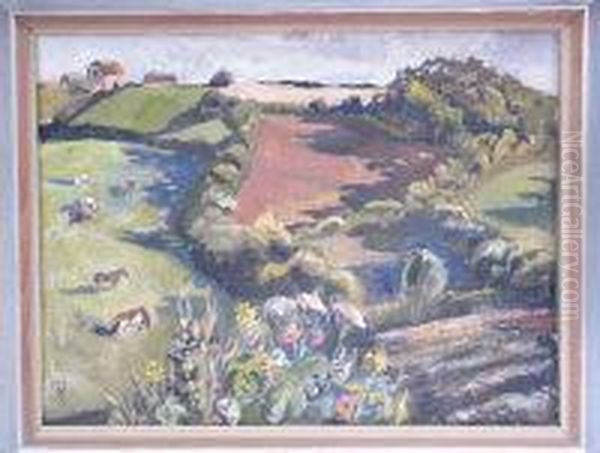 A Landscape Oil Painting by Elizabeth Armstrong