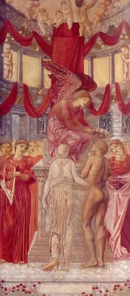 The Temple of Love Oil Painting by Sir Edward Coley Burne-Jones