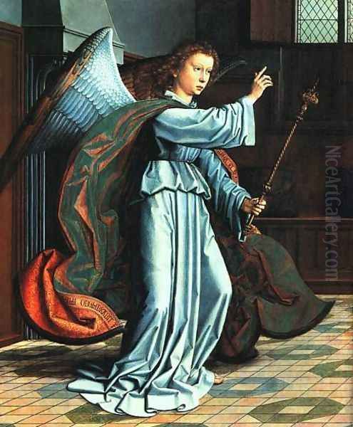 The Annunciation 1506 Oil Painting by Gerard David