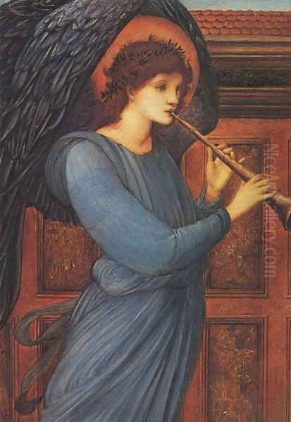 The Angel 1881 Oil Painting by Sir Edward Coley Burne-Jones