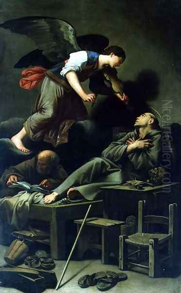 The Ecstasy of St. Francis Oil Painting by Carlo Saraceni