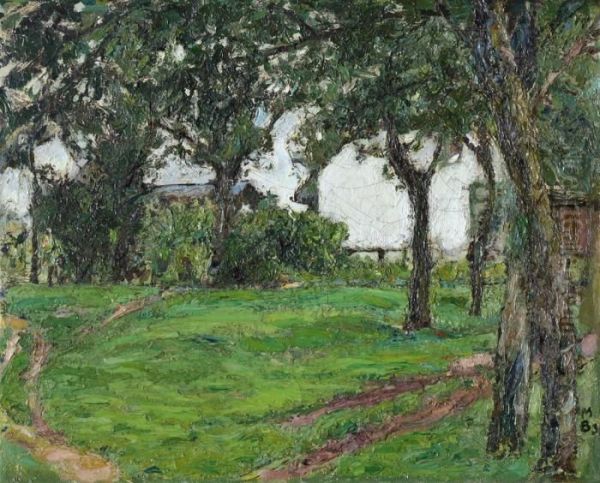 Garten Oil Painting by Martin Brandenburg