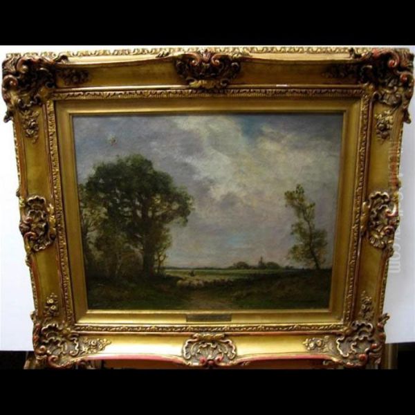 Changing Pastures Oil Painting by Walter John Burroughs-Fowler