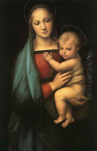 Madonna & Child (Madonna del Granduca) 1505 Oil Painting by Raphael