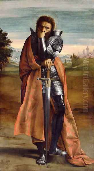 St Demetrius Oil Painting by Scarsellino